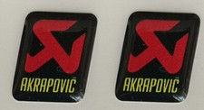 2 Adhésifs Stickers Akrapovic