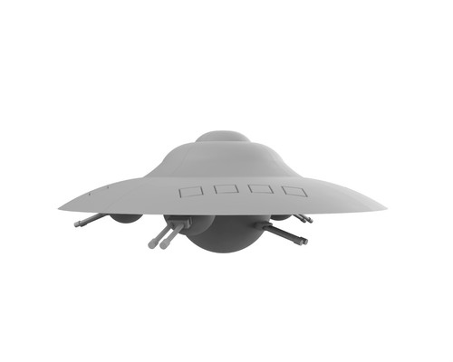 German haunebu model - model, c
