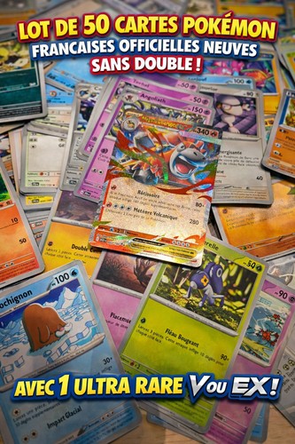 Lot cartes pokemon - lot, 50