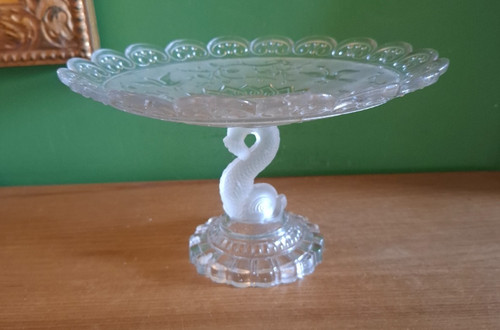 Compotier coupe en cristal - ,