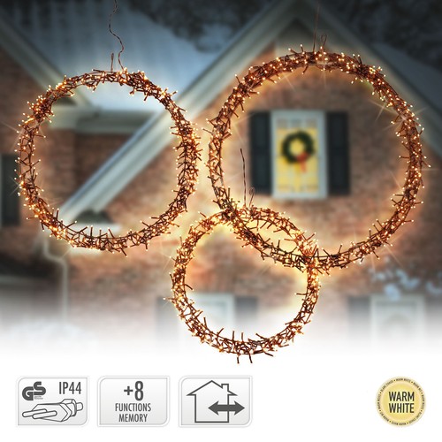 Couronne led décorative - á,