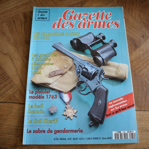 Revue gazette armes 230 - revue,
