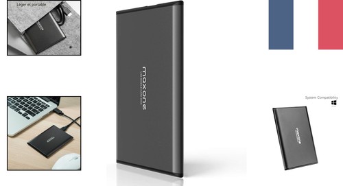 Disque dur externe 500go - externe, 2.5''