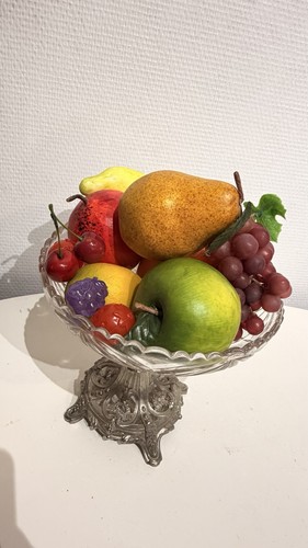 Ancienne coupe fruits en - À,