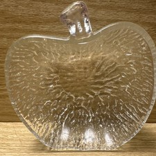 Ramequin / vide poche en verre, forme de pomme