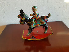 JOUET JOCKEY  EN TOLE