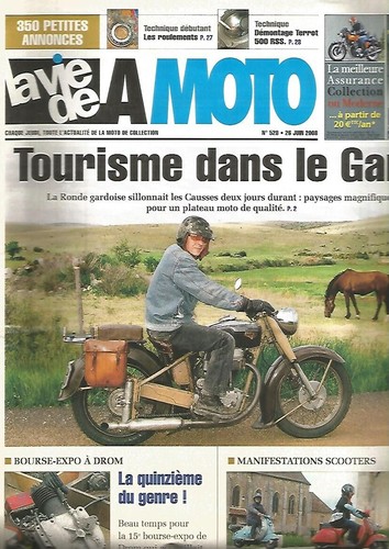 Vie moto n 528 les - la, de