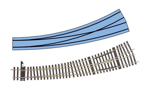 Lenz 45034 aiguillage gauche - 45034,