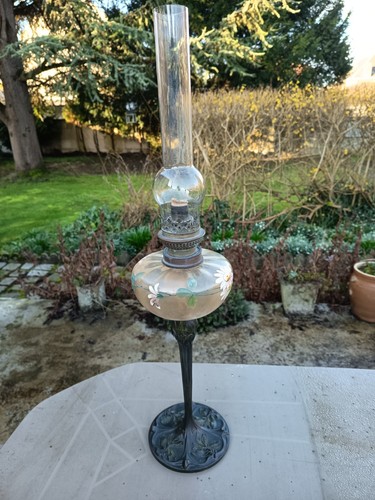 Lampe pétrole ancienne art - lampe,