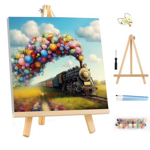 Peinture par numero - peinture, adulte