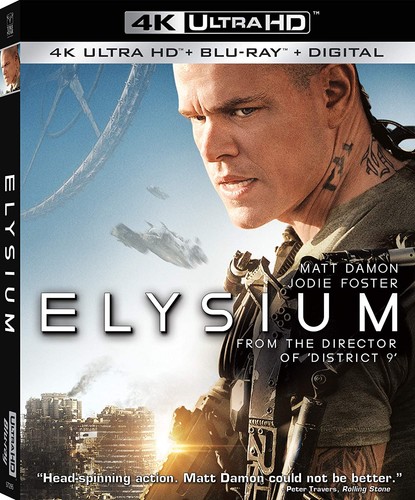 New elysium blu ray - new,