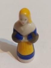 Bean Character with Baskets - Nativity Crèche Characters