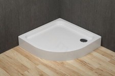 Receveur de Douche Grando Plus Semi-circulaire 80x80 x17 cm 90x90 x17 cm R55