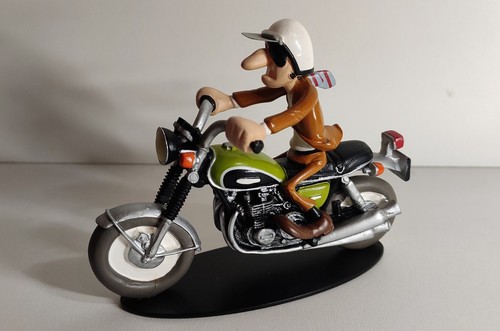 Figurine moto résine joe - figurine, en