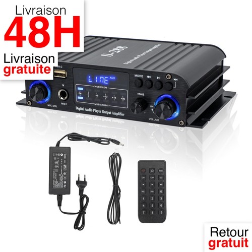 Amplificateur hifi bluetooth - amplificateur,