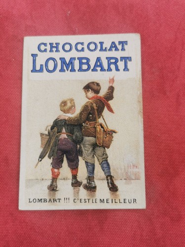 Ancien calendrier chocolat - calendrier,