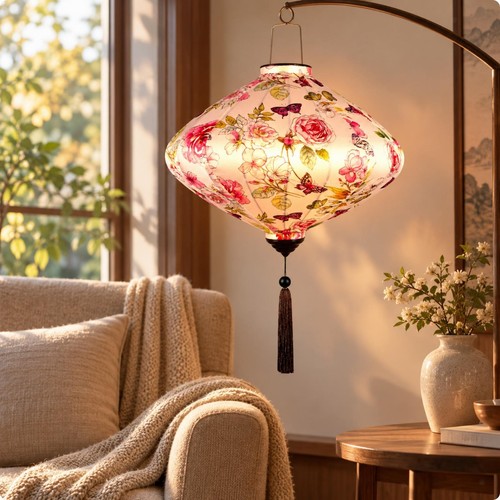 Lanterne chinoise suspendue - lanterne,