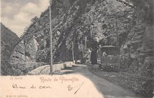 CPA 65 ROUTE DE PIERREFITTE LE TUNNEL TRAIN (dos non divisé)