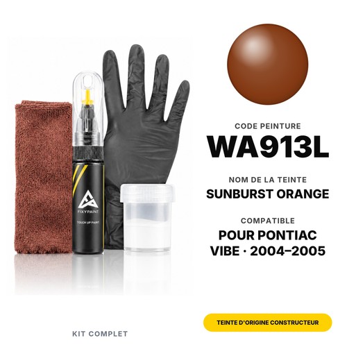 Peinture retouche pour pontiac - retouche,