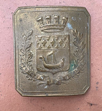 355a PLAQUE de Ceinturon aux