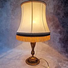 ancienne lampe bouillotte en bronze -3 abats jours a pince -tbe