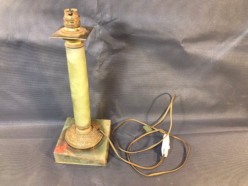 Ancien pied lampe - lampe, de