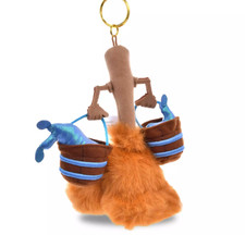 Porte-clés peluche balai