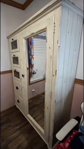 Solid wood distressed farm - solid,
