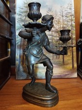 Statuette Chandelier Chasseur