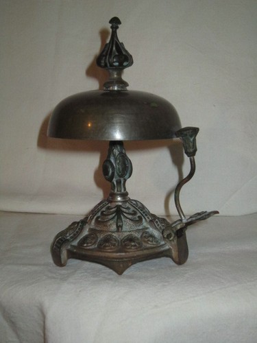 Sonnette table bronze - sonnette,