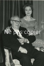 The GUITARIST ANDRES SEGOVIA and his wife circa 1960 photographer FEDIA MULLER