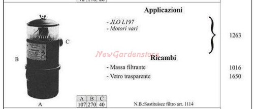 Filtre huile jlo pour - filtre, À
