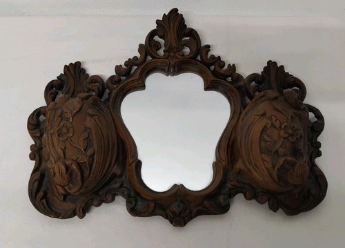 Ancien miroir mural vintage - miroir,