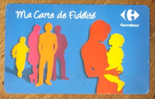 Carrefour carte fidélité - carte, no
