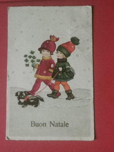 Cpa buon natale enfants - buon,