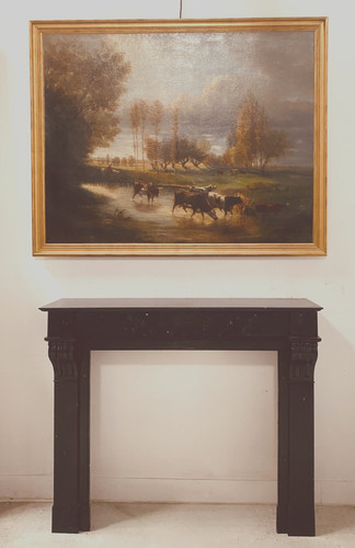 Cheminée époque napoléon - cheminée,