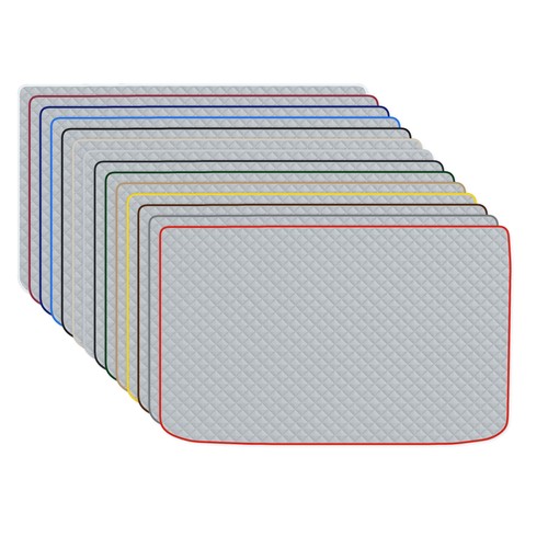 Gris cuir artificiel tapis - gris,
