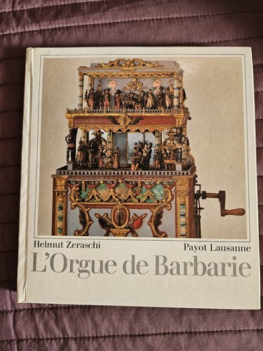 Orgue barbarie livre - barbarie,,