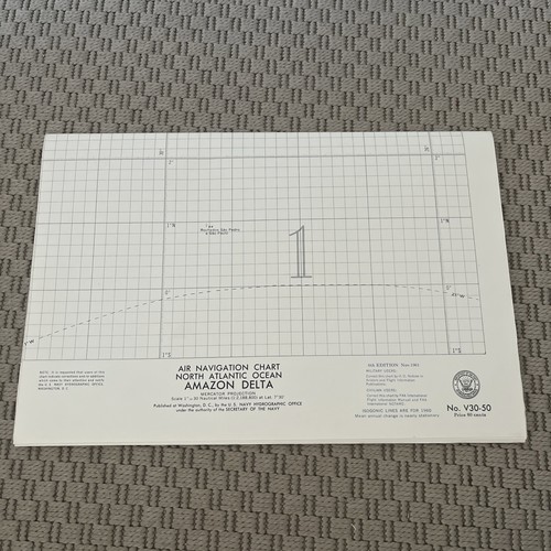 Carte aéronautique americaine - carte,