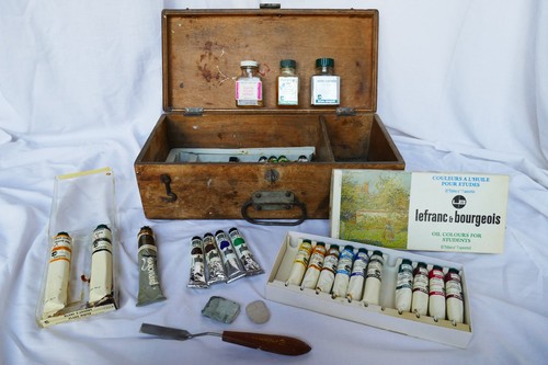 Coffret peintre vintage - peintre, en