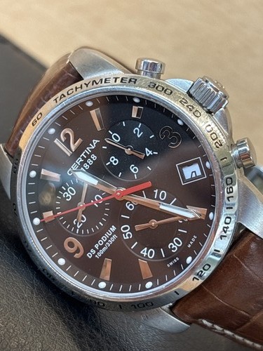 Montre chronographe certina - certina, ds