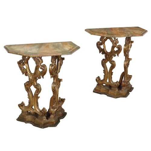 Paire tables chevets - tables, de