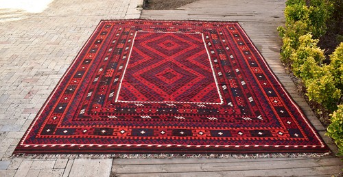 Tapis afghan 112 x157 - afghan, 112''x157''