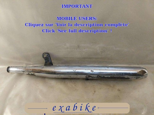 Silencieux gauche pour yamaha - silencieux,