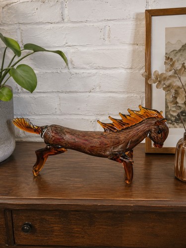 Cheval verre art italien - cheval,