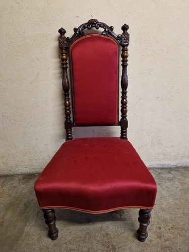 Chaise chauffeuse époque - chaise, d'époque