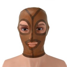 Masque en latex fétichiste