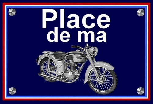 Plaque place de ma - plaque,