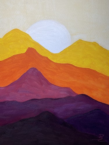 Peinture huile tableau - peinture, À