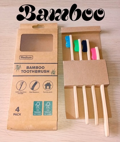 Lot brosses dents bambou - À,
